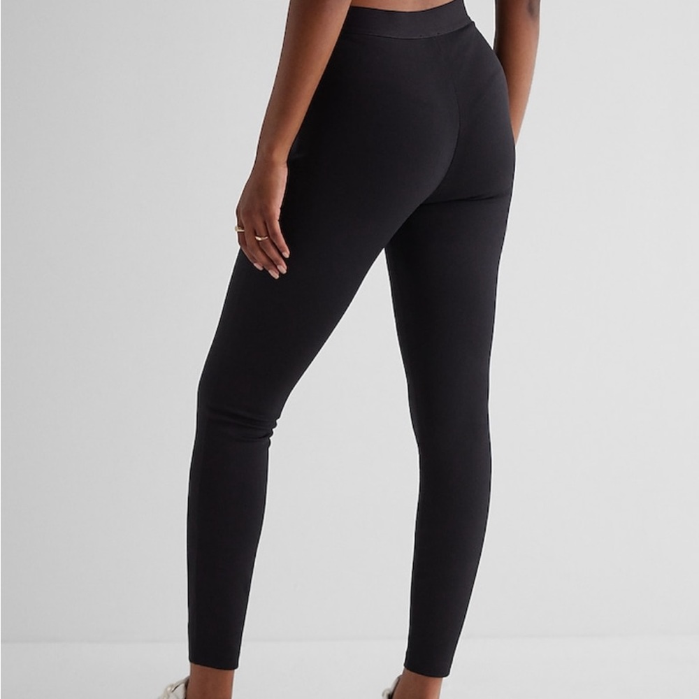 Columnist Super High Waisted Body Contour Knit Leggings SIZE L